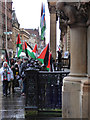 Pro Palestine stall on Buchanan Street