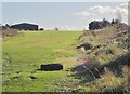 The end of the runway at Slieve Croob Airfield