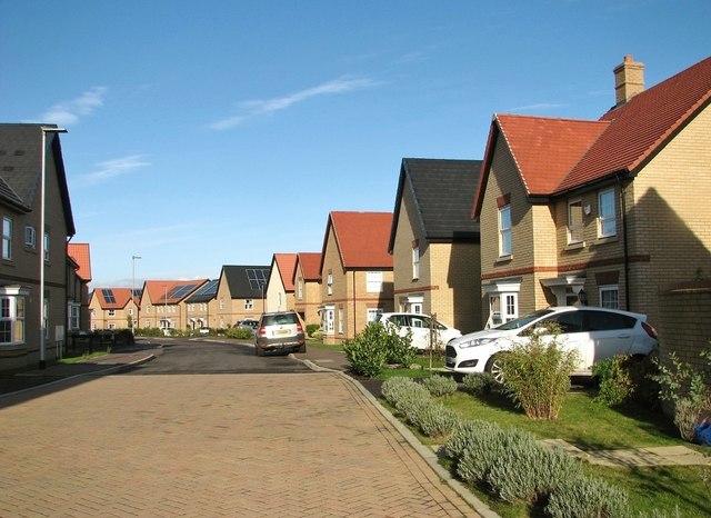 New homes on Brickle Wood Avenue © Evelyn Simak :: Geograph Britain and ...