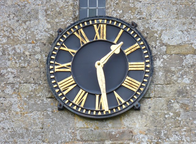 Holy Cross Church Clock in Binsted, Hampshire