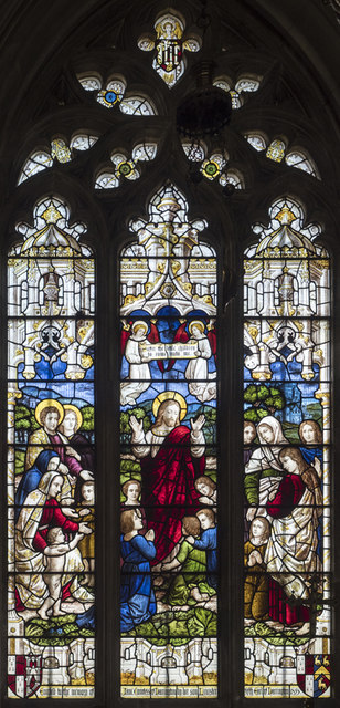 St Bartholomew, Elvaston - Stained glass window