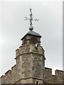 TQ0878 : St Peter & St Paul Church Weather Vane in Harlington, Greater London by John P Reeves
