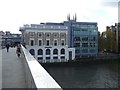 The riverside facade of Glaziers Hall