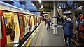 TQ1979 : Platform, Acton Town Underground Station by Rossographer