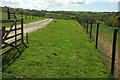 Farm road to Stepp Hill