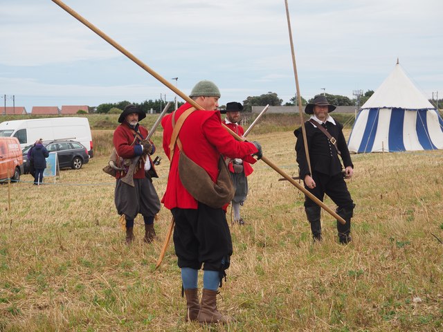 Battle of Dunbar 1650  Re-enactment 6