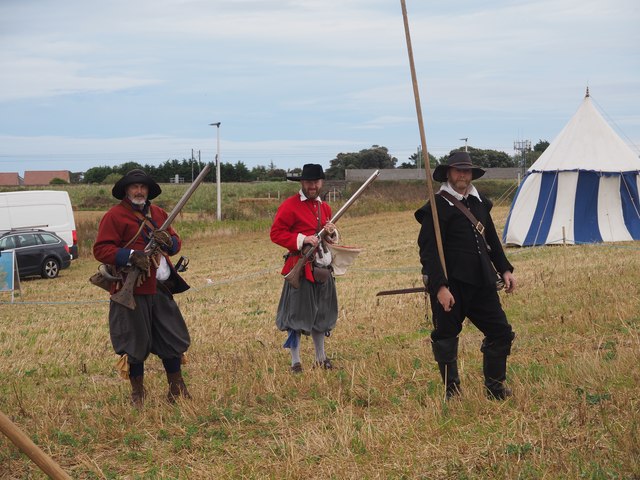 Battle of Dunbar 1650  Re-enactment 7
