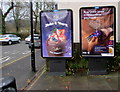 Global adverts, Sandford Avenue, Church Stretton