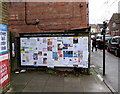 Community Noticeboard, Sandford Avenue, Church Stretton