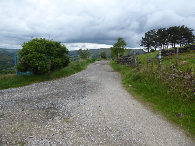 The Pennine Bridleway near Noonsun Hill