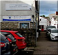 Name signs on an East Street wall, Llantwit Major