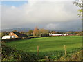 Looking over Willows End to the cloud covered Malverns