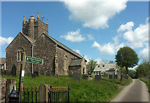SS5623 : St Andrew's church, Yarnscombe by Derek Harper