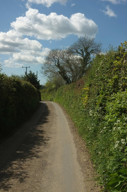 Lane near Chapple Meadow Farm © Derek Harper cc-by-sa/2.0 :: Geograph ...