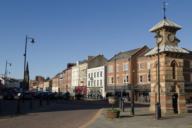 Clock Tower and Front Street, Tynemouth