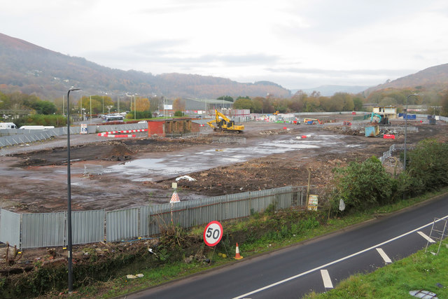 Site for TfW's depot for the South Wales Metro at Taffs Well