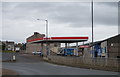 NY0111 : Service station on East Road, Egremont by JThomas