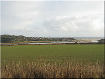 NU2410 : Alnmouth and the Aln estuary by M J Richardson