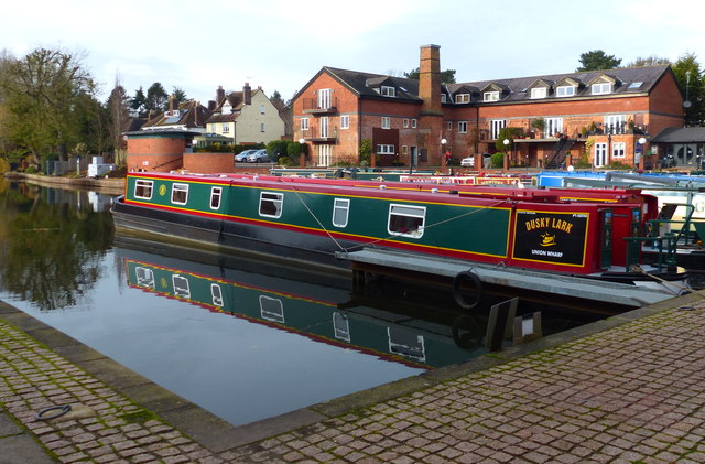 Narrowboats At Union Wharf Market C Mat Fascione Geograph Britain And Ireland