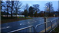 Junction of Road to Josephine Butler College with South Road, Durham