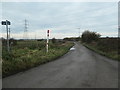 SJ5178 : Moorditch Lane, heading west from Brook Furlong by Christine Johnstone