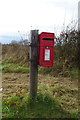 SD1091 : Elizabeth II postbox on the A595, Swallowhurst by JThomas