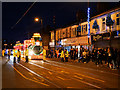 Illuminated Tram on Lord Street