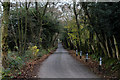 Looking East along White Lee Lane