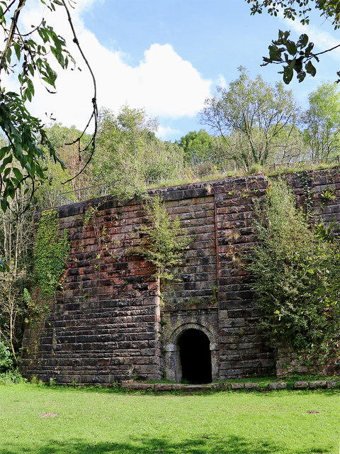 Lime kiln by Froghall basin in... © Roger D Kidd :: Geograph Britain ...