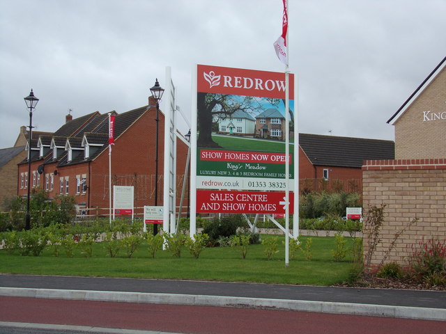 Kings Meadow Development sign