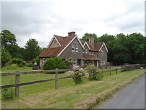 SU1257 : Cottages near Falkner's Farm, North Newnton by JThomas