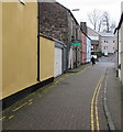 No parking in Little Free Street, Brecon