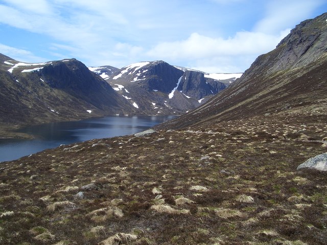 Loch Avon from The Saddle