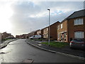 Bluebell Close, Maple Coppice,  Droitwich north-east end