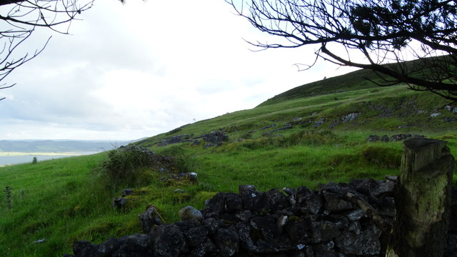 Deserted village on eastern side of Knocknarea