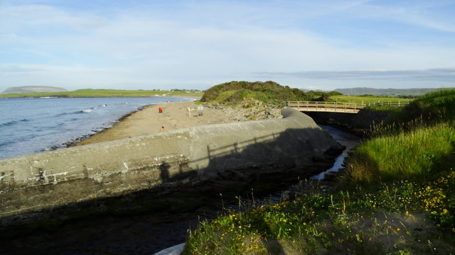 Dunmoran Strand, Co Sligo - mouth of... © Colin Park :: Geograph Ireland