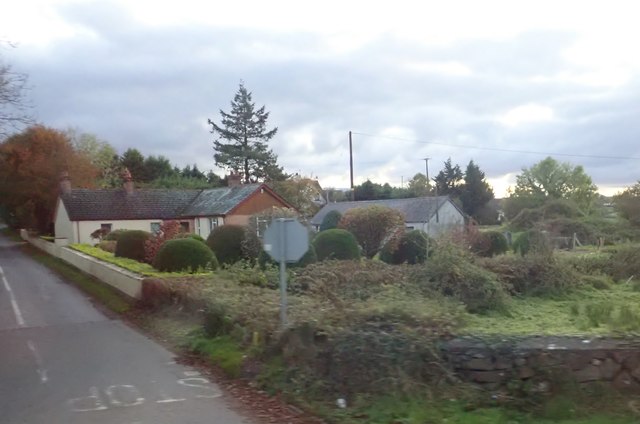 Cottage at the Aughnagone Road junction... © Eric Jones :: Geograph ...