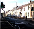 SN4120 : Pelican crossing on a hump across the A484, Carmarthen by Jaggery