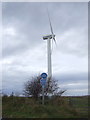 Wind turbine near National Cycle Route 72