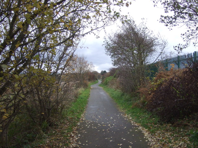 National Cycle Route 72 towards Workington