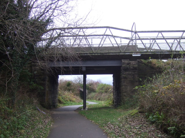 A597 bridge over National Cycle Route 72