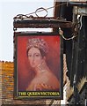 Sign of The Queen Victoria