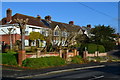 Houses on Shaftesbury Road at Ugford