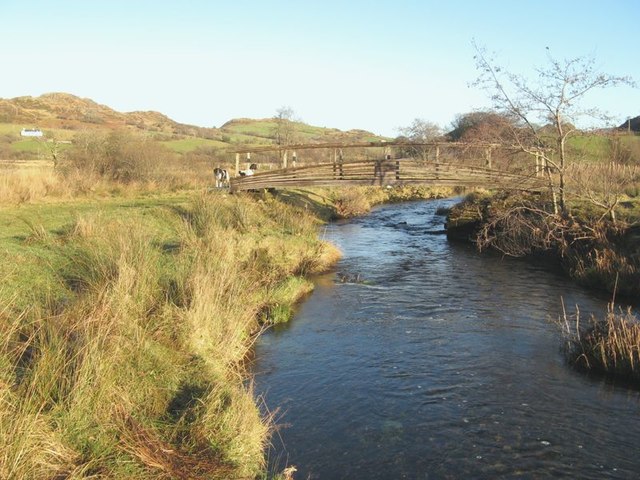 Afon Lledr footbridge