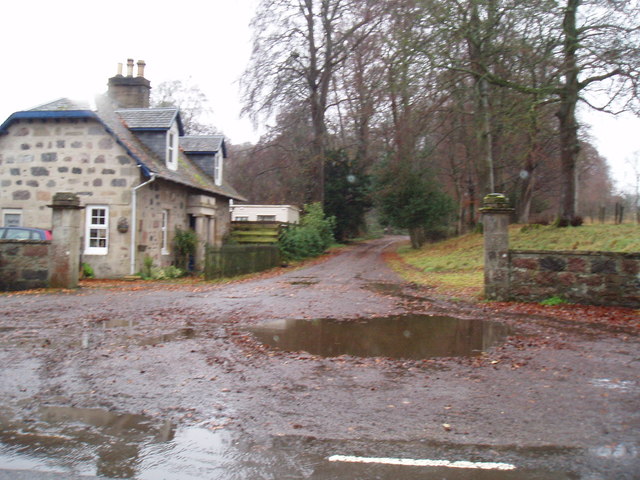 Driveway to Geddes House