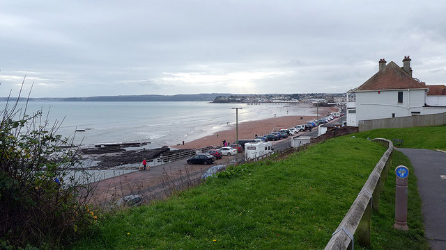 A final look back over Preston Sands © John Lucas :: Geograph Britain ...