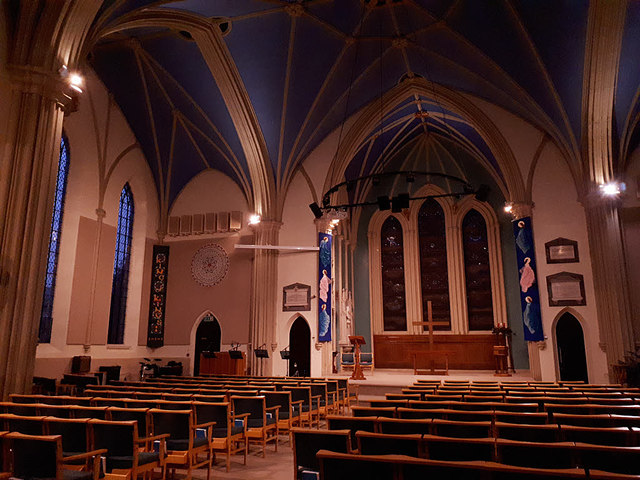 Interior of Holy Trinity church, Ripon