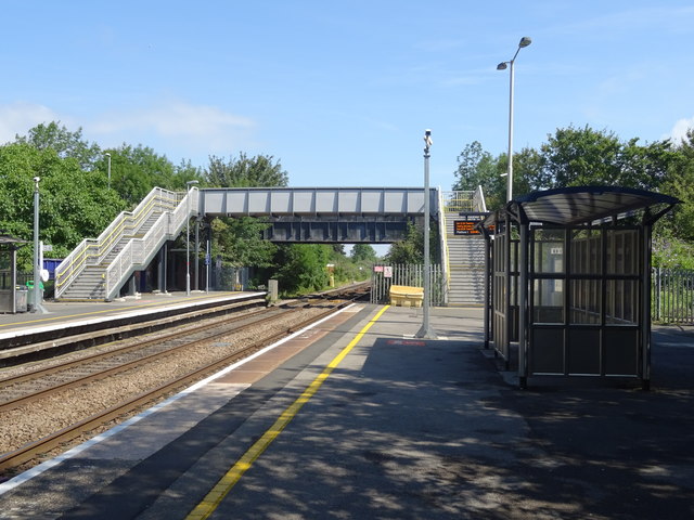 Footbridge, Highbridge and Burnham Railway Station