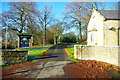 Entrance to Otterburn Castle