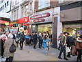TQ2881 : Oxford Street shoppers outside Regent Hall by David Hawgood